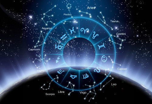Sternzeichen, ein Teil der Astrologie: Foto: © Billion_Photos / shutterstock / #1324209986